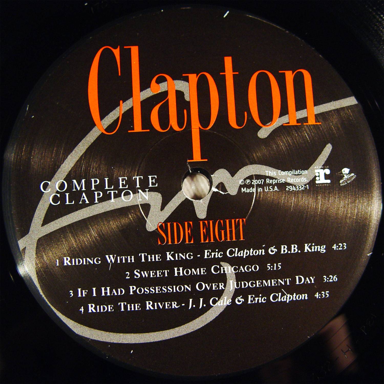 Eric Clapton The Complete Clapton 1982 2006 [lp label d us]